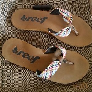 Women's sz 7 REEF flip flop sandals